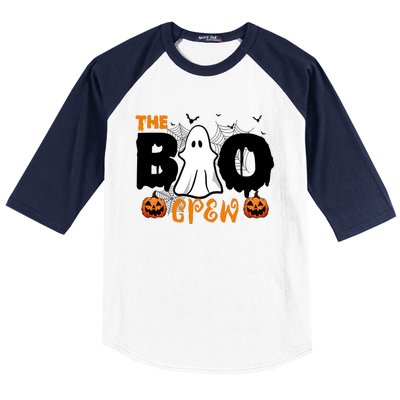 The Boo Crew Halloween Family Baseball Sleeve Shirt