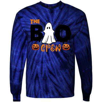 The Boo Crew Halloween Family Tie-Dye Long Sleeve Shirt