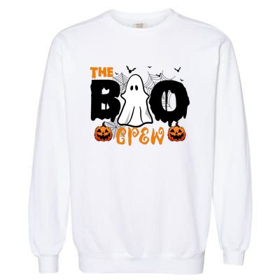 The Boo Crew Halloween Family Garment-Dyed Sweatshirt