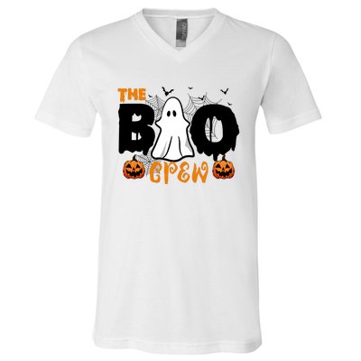 The Boo Crew Halloween Family V-Neck T-Shirt