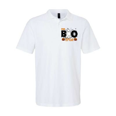 The Boo Crew Halloween Family Softstyle Adult Sport Polo