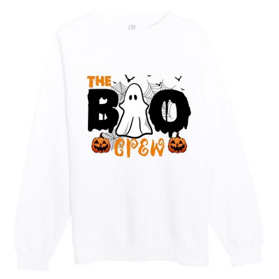 The Boo Crew Halloween Family Premium Crewneck Sweatshirt