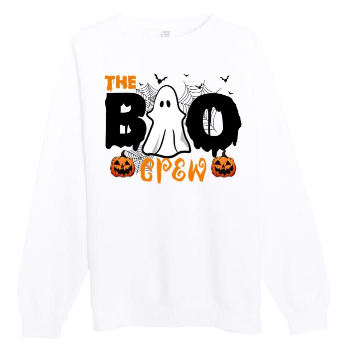 The Boo Crew Halloween Family Premium Crewneck Sweatshirt