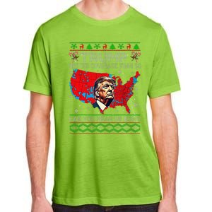 Trump Better Coverage Than 5g Ugly Christmas Sweater Xmas Adult ChromaSoft Performance T-Shirt