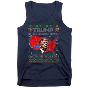 Trump Better Coverage Than 5g Ugly Christmas Sweater Xmas Tank Top