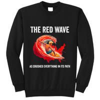 Trump Better Coverage Than 5g Can You Hear Us Now Red Wave Sweatshirt