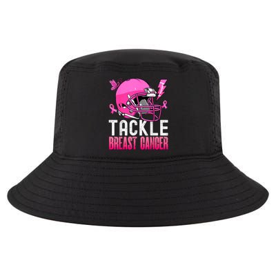 Tackle Breast Cancer Awareness Fighting American Football Cool Comfort Performance Bucket Hat