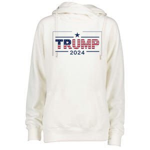 Trump Better Coverage Womens Funnel Neck Pullover Hood