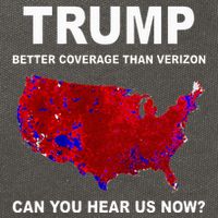 Trump Better Coverage Politics Cotton Canvas Backpack