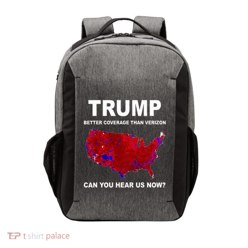 Trump Better Coverage Politics Vector Backpack