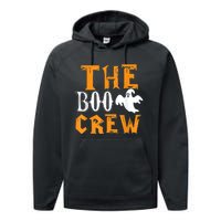 The Boo Crew Lazy Halloween Costume Funny Ghost Spirit Performance Fleece Hoodie