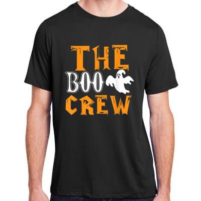 The Boo Crew Lazy Halloween Costume Funny Ghost Spirit Adult ChromaSoft Performance T-Shirt