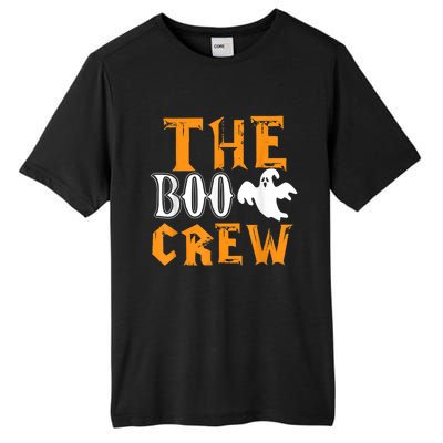 The Boo Crew Lazy Halloween Costume Funny Ghost Spirit Tall Fusion ChromaSoft Performance T-Shirt