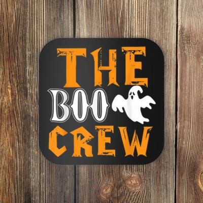 The Boo Crew Lazy Halloween Costume Funny Ghost Spirit Coaster