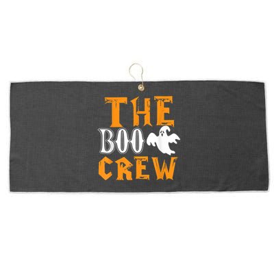 The Boo Crew Lazy Halloween Costume Funny Ghost Spirit Large Microfiber Waffle Golf Towel