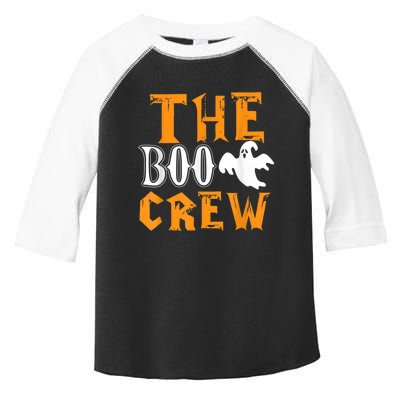 The Boo Crew Lazy Halloween Costume Funny Ghost Spirit Toddler Fine Jersey T-Shirt