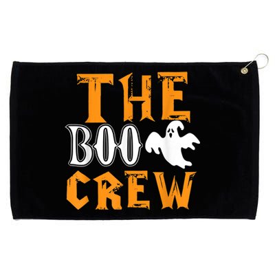 The Boo Crew Lazy Halloween Costume Funny Ghost Spirit Grommeted Golf Towel