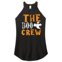 The Boo Crew Lazy Halloween Costume Funny Ghost Spirit Women's Perfect Tri Rocker Tank