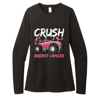 Truck Breast Cancer Awareness For Boys Womens CVC Long Sleeve Shirt