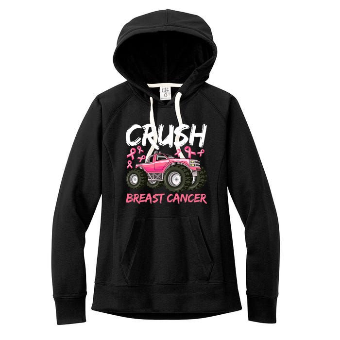 Truck Breast Cancer Awareness For Boys Women's Fleece Hoodie