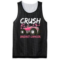 Truck Breast Cancer Awareness For Boys Mesh Reversible Basketball Jersey Tank