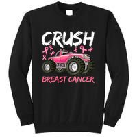 Truck Breast Cancer Awareness For Boys Tall Sweatshirt