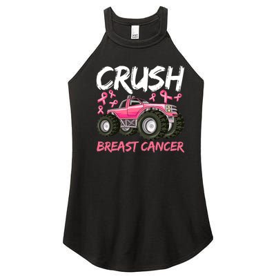 Truck Breast Cancer Awareness For Boys Women's Perfect Tri Rocker Tank