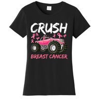 Truck Breast Cancer Awareness For Boys Women's T-Shirt