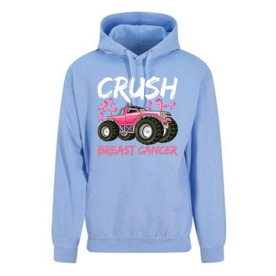 Truck Breast Cancer Awareness For Boys Unisex Surf Hoodie