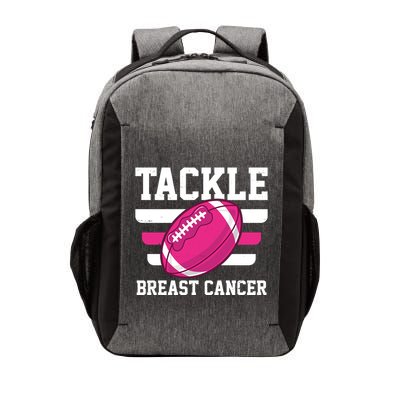 Tackle Breast Cancer Football Fan Vector Backpack