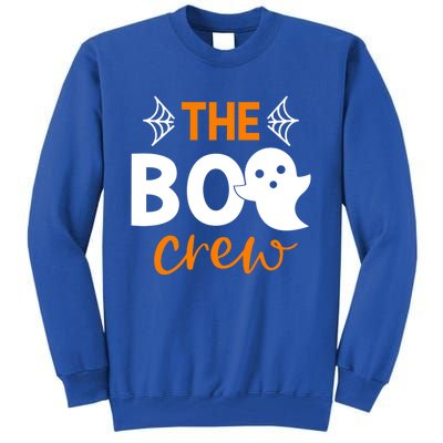 The Boo Crew Cool Gift Matching Halloween Family Gift Pajamas Gift Tall Sweatshirt