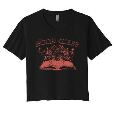 The Book Club Women's Crop Top Tee