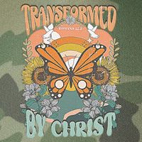 Transformed by Christ Boho christian Trendy Christian  Legacy Tie Dye Trucker Hat