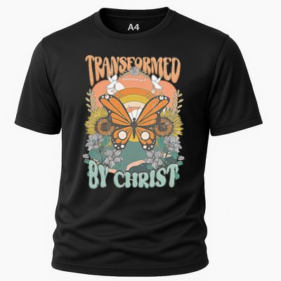 Transformed by Christ Boho christian Trendy Christian  Performance Shirt