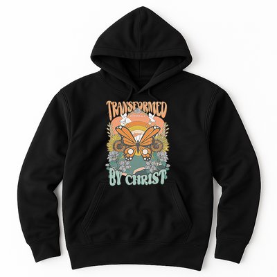 Transformed by Christ Boho christian Trendy Christian  Hoodie