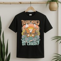 Transformed by Christ Boho christian Trendy Christian  T-Shirt