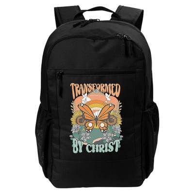 Transformed by Christ Boho christian Trendy Christian  Daily Commute Backpack