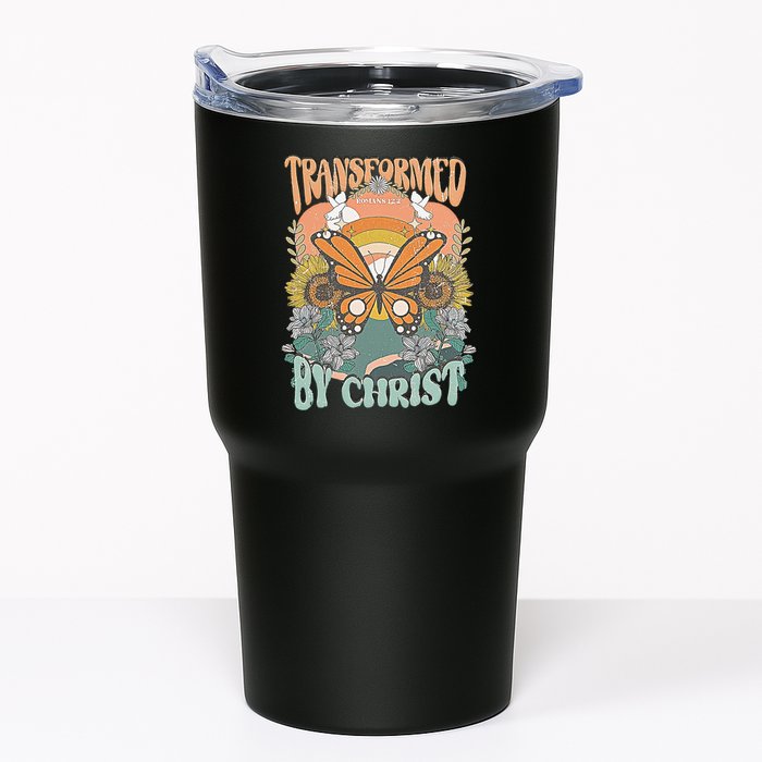 Transformed by Christ Boho christian Trendy Christian  Tumbler