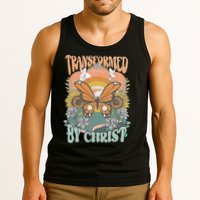 Transformed by Christ Boho christian Trendy Christian  Tank Top