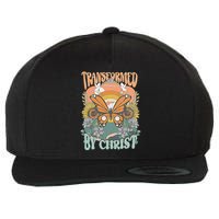 Transformed by Christ Boho christian Trendy Christian  Wool Snapback Cap
