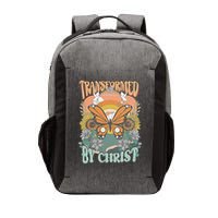 Transformed by Christ Boho christian Trendy Christian  Vector Backpack