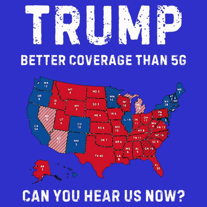 Trump Better Coverage Than 5g Can You Hear Us Now Sweatshirt