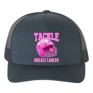 Tackle Breast Cancer Awareness Football Helmet Yupoong Adult 5-Panel Trucker Hat