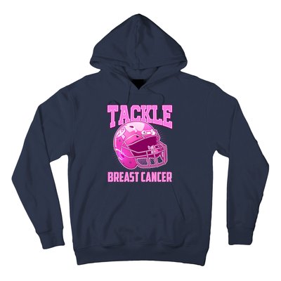 Tackle Breast Cancer Awareness Football Helmet Hoodie