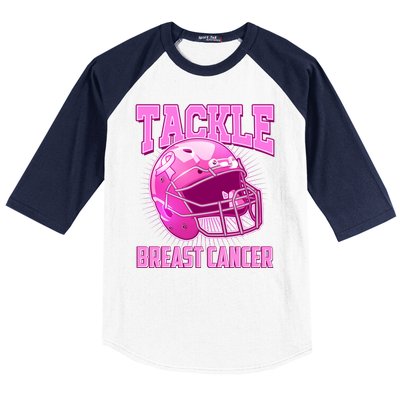 Tackle Breast Cancer Awareness Football Helmet Baseball Sleeve Shirt