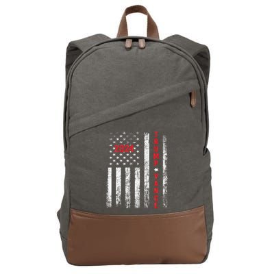 Trump Better Coverage Than 5g Can You Hear Us Now Cotton Canvas Backpack