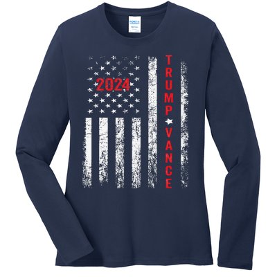 Trump Better Coverage Than 5g Can You Hear Us Now Ladies Long Sleeve Shirt