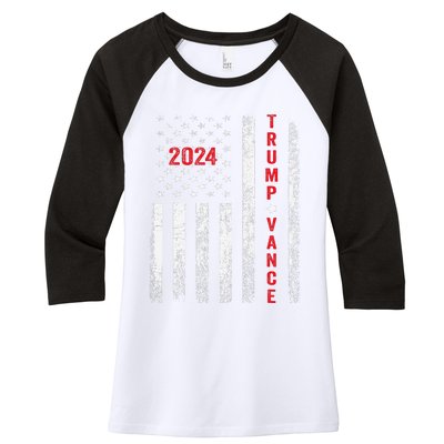 Trump Better Coverage Than 5g Can You Hear Us Now Women's Tri-Blend 3/4-Sleeve Raglan Shirt