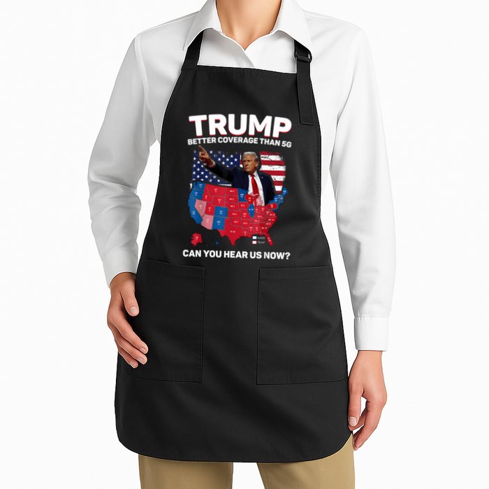 Trump Better Coverage Than 5g Can You Hear Us Now Funny Apron