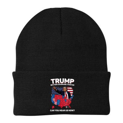 Trump Better Coverage Than 5g Can You Hear Us Now Funny Beanie